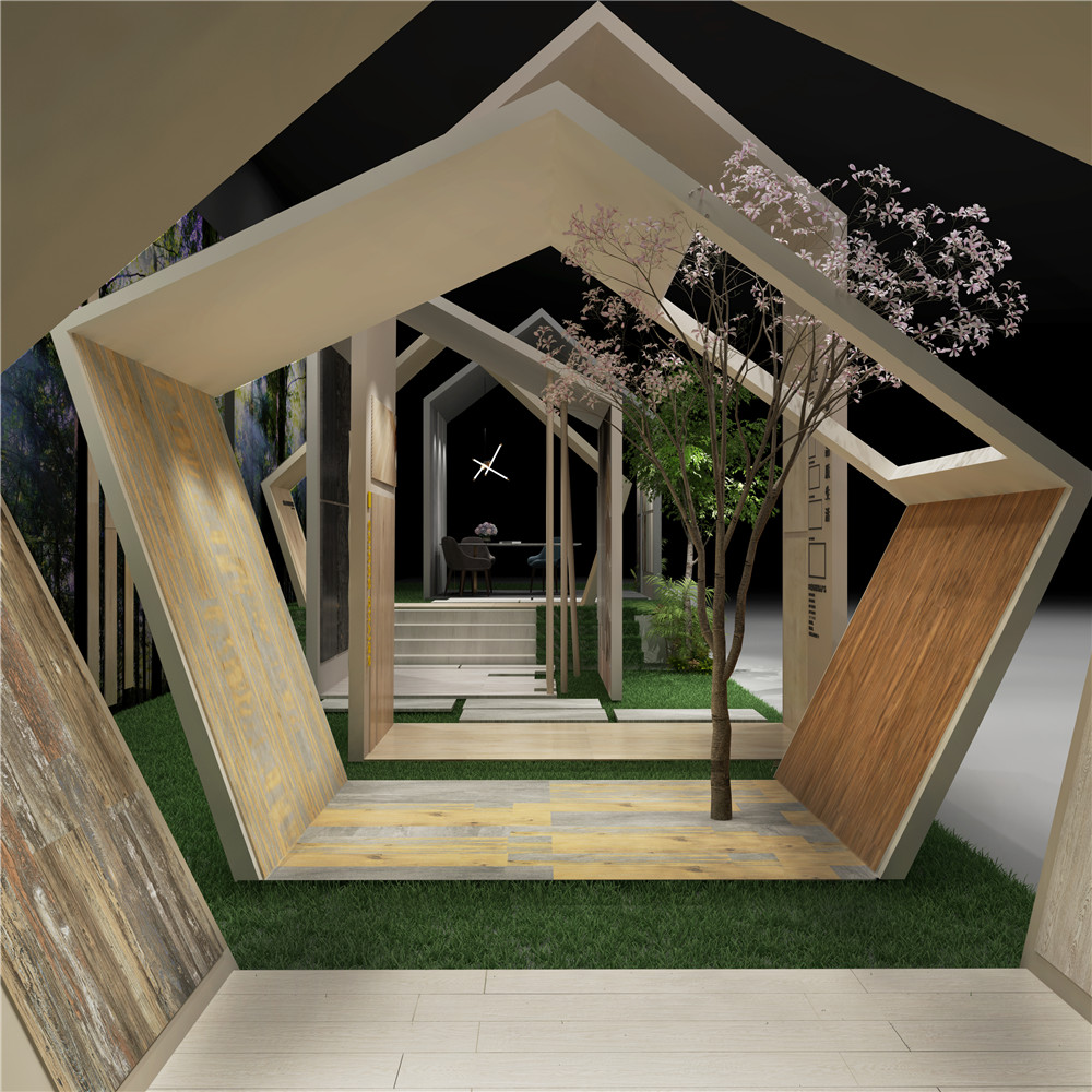 森林小木屋——本屆陶博會(huì)必須打卡的網(wǎng)紅展位！